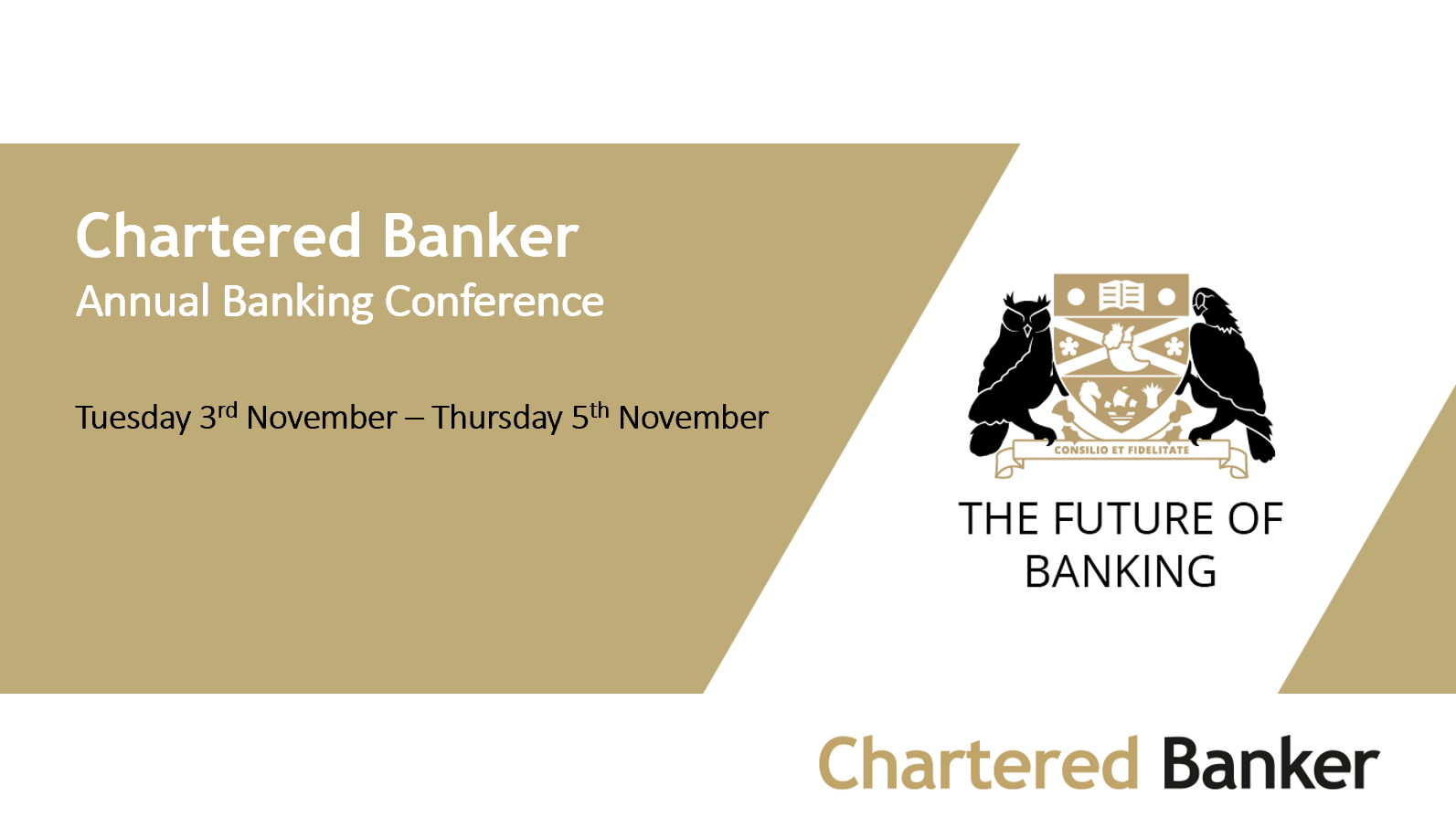 Chartered Banker Institute Annual Banking Conference 2020 - Technology v the People Debate